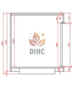 Camping bruser + WC - Plan