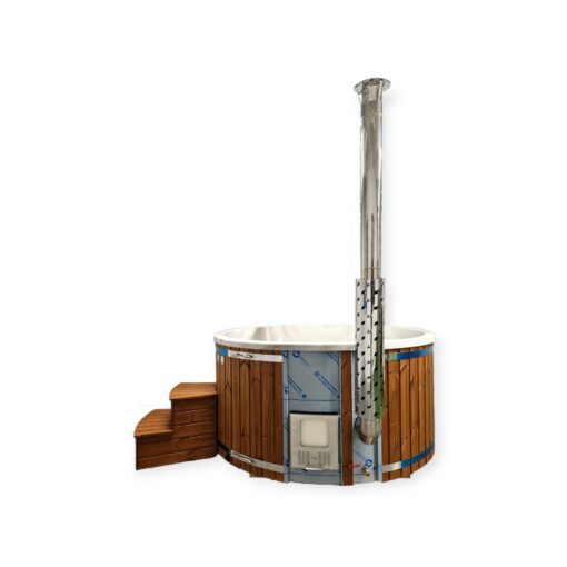 Luksuriøst Vildmarksbad – SPA SET MINI (2m, Akrylindsats, S304 Ovn)