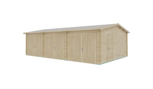 Tredobbelt Garage 6m x 9m