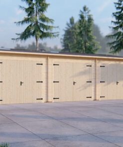 Tredobbelt Garage 6m x 9m