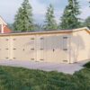 Tredobbelt Garage 6m x 9m