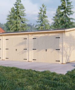 Tredobbelt Garage 6m x 9m