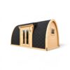 Isoleret Campingpod med Sideindgang – 3,25 × 5,9 m