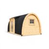 Isoleret Campingpod med Sideindgang – 3,25 × 5,9 m00