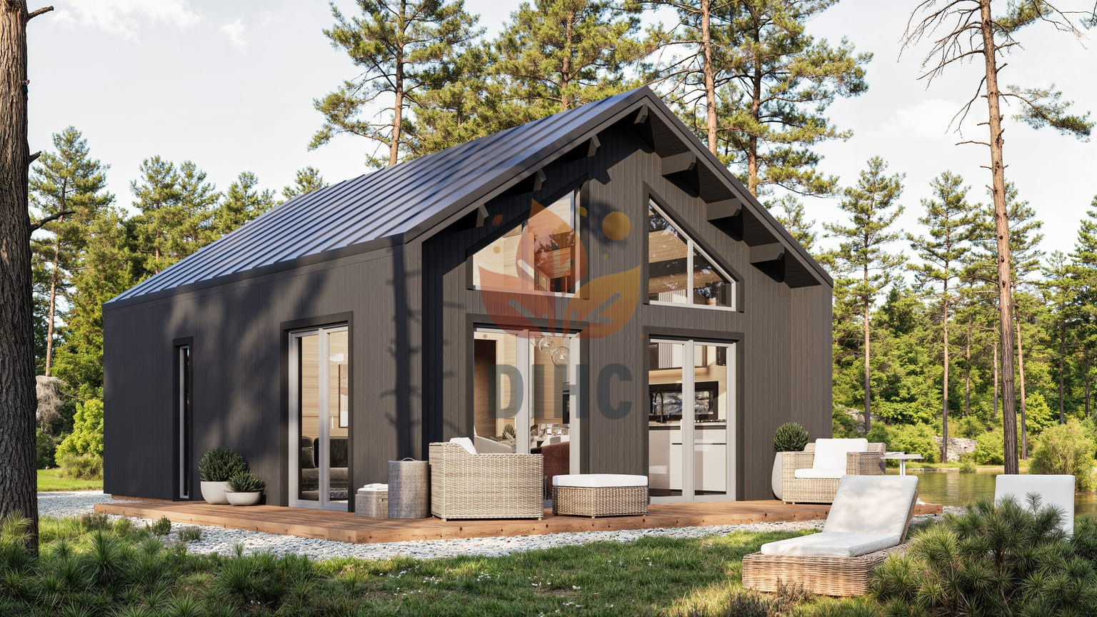 Isoleret tiny house Aurea 5.96 × 7.60 m