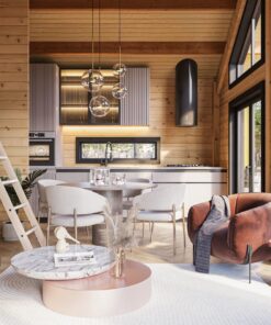 Isoleret tiny house Aurea 5.96 × 7.60 m