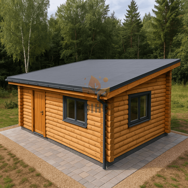 EPDM tag til bjælkehytter