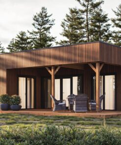 Isoleret moderne hus Luni 7,14 × 10,14 m