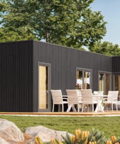 Isoleret Tiny House NORDIC-L 5.74 × 11.94 m