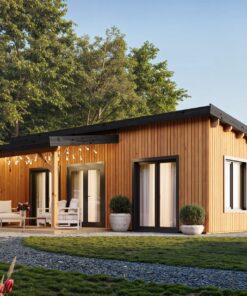 Isoleret Moderne Hytte Verno 7.74 × 5.34 m