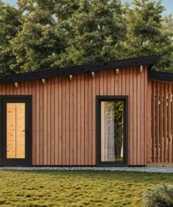 🏡 Isoleret Moderne Hytte Verno 7.74 × 5.34 m