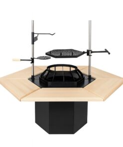 BBQ Grill og Skorsten