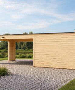 Garage BIZON 24 m² + 36 m² Carport