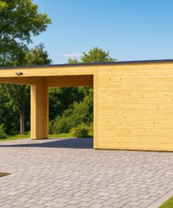 Garage BIZON 24 m² + 36 m² Carport