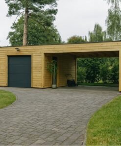 Garage BIZON 24 m² + 36 m² Carport