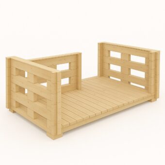 Terrasse 4,5 m x 1,5 m