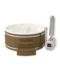 Vildmarksbad med akrylindsats Ø2,0 / Ø2,25 m