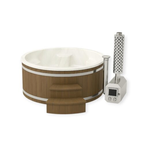 Vildmarksbad med akrylindsats Ø2,0 / Ø2,25 m