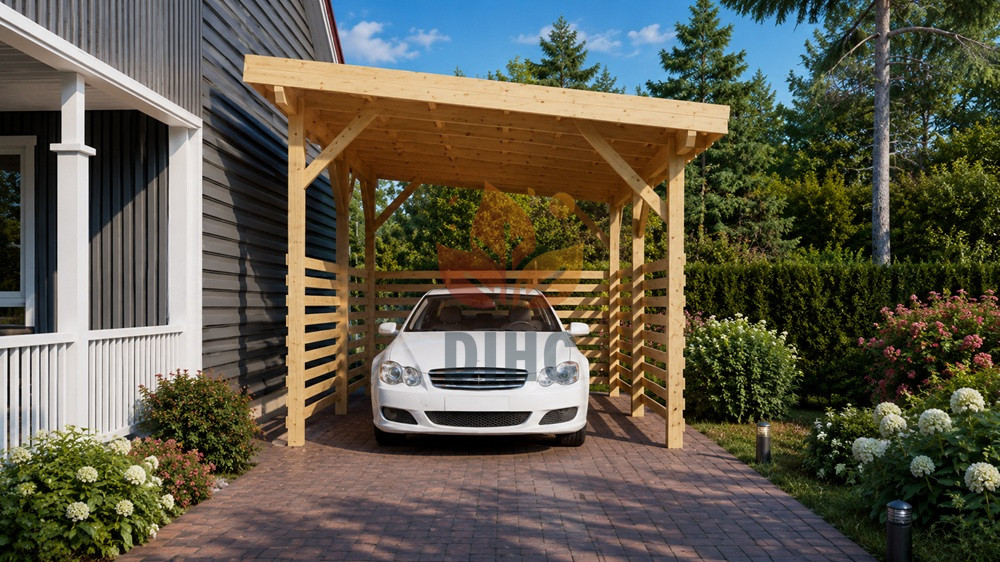 Carport-Fugi 18 m²