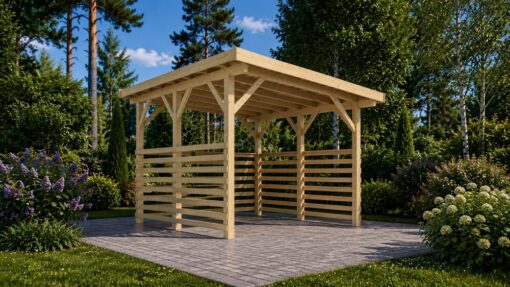 Carport-Fugi 18 m²